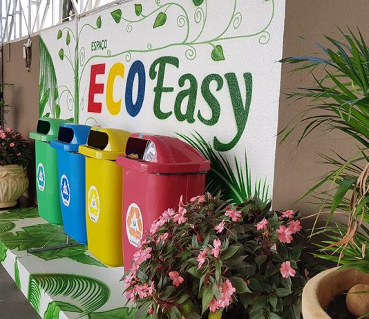 Easy Connect cria espaço “EcoEasy” para destinar recicláveis e ajudar instituições