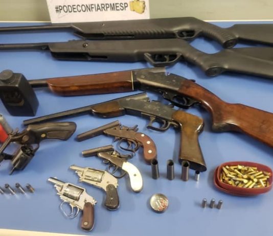 Comerciante é preso por posse ilegal de arma de fogo em Mirassol