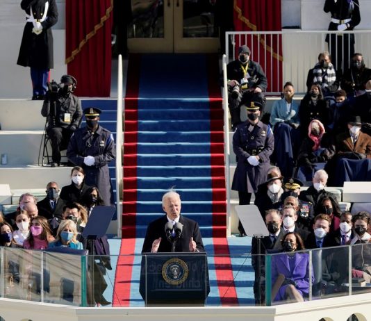 Joe Biden toma posse como 46º presidente dos Estados Unidos