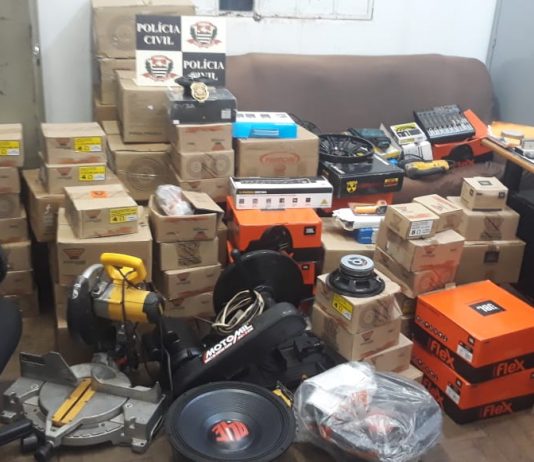 Polícia Civil esclarece furto e recupera produtos avaliados em R$ 250 mil