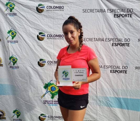 Tenista mirassolense é campeã na 4ª etapa do Circuito Aberto Infanto Juvenil