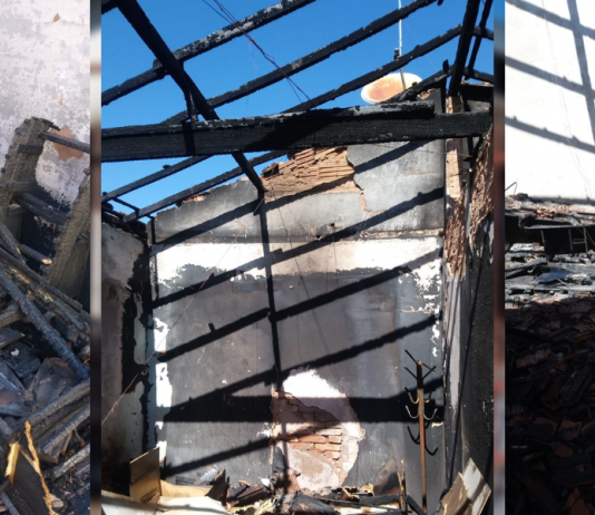 Casal perde tudo em incêndio e família pede ajuda com doações