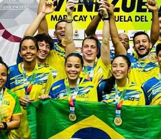 Pela Seleção Brasileira, mirassolenses conquistam a medalha de ouro no panamericano de badminton