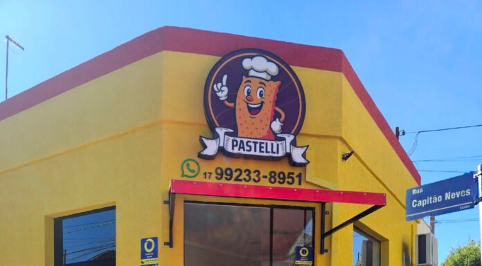 Pastelaria Pastelli muda para novo endereço e passa a funcionar também durante o dia em Mirassol