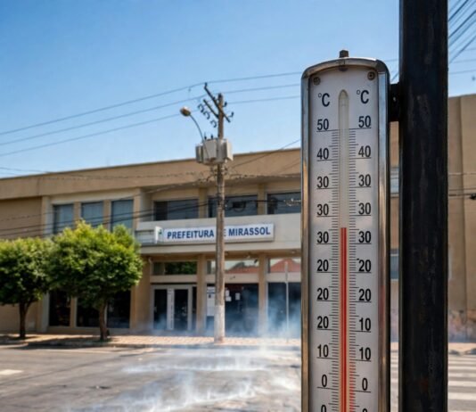 Calor intenso marca início da semana em Mirassol; temperaturas devem mudar a partir de quarta